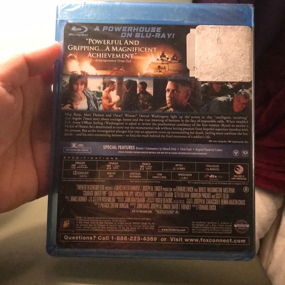 Courage under fire- blue ray DVD - Picture 2 of 3